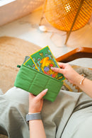 Long Puffy Pouch - Color Block Edition