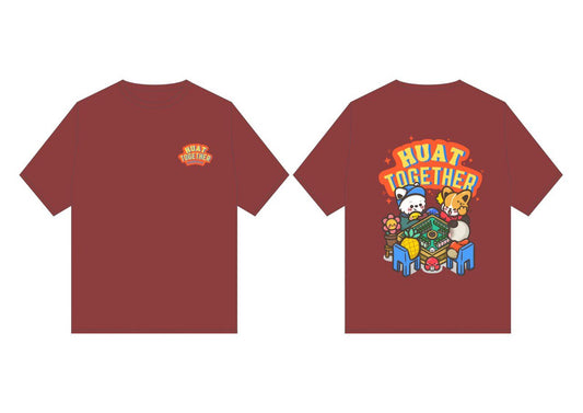 Huat Together Tee (Collaboration with @littlewhitehouse)