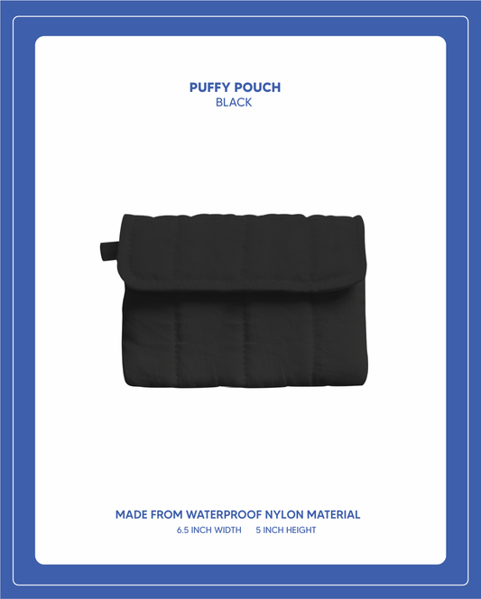 Puffy Pouch - Black