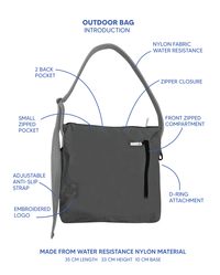 Color Block Outdoor Bag (Regular)