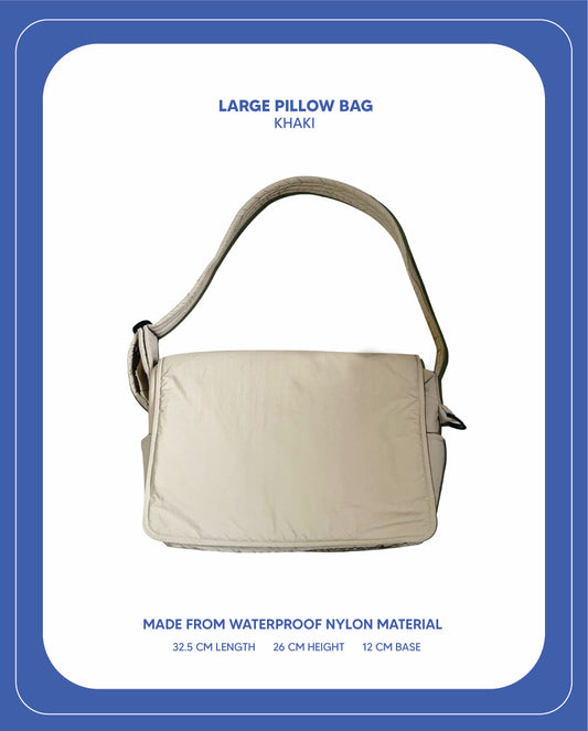 Large Pillow Bag (Khaki)