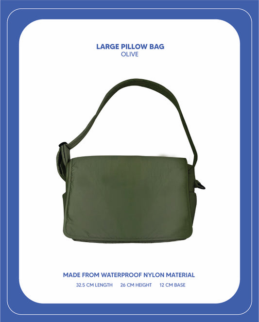 Large Pillow Bag (Olive)
