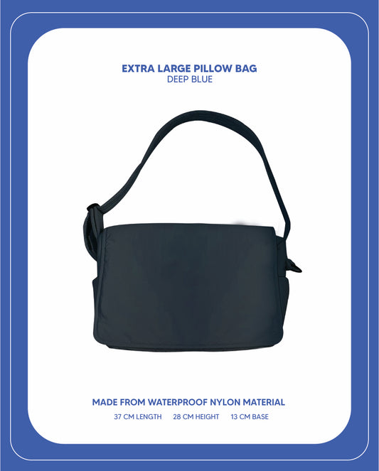 XLarge Pillow Bag (Deep Blue)