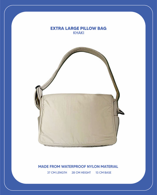 XLarge Pillow Bag (Khaki)
