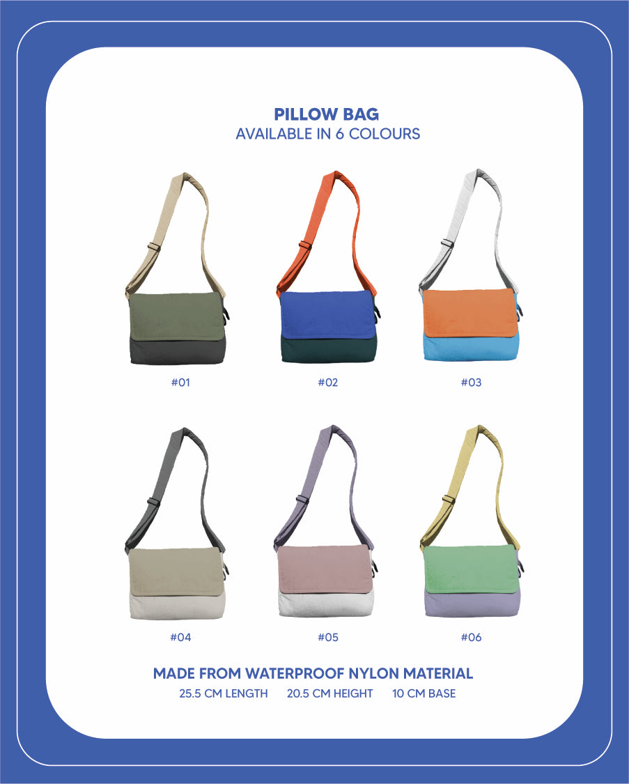 6th Anniversary Pillow Bag (#5)