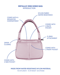 Mini Hobo Bag (Metallic Collection)
