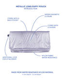 Long Puffy Pouch (Metallic Collection)