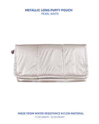 Long Puffy Pouch (Metallic Collection)