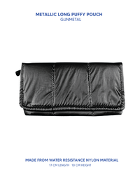 Long Puffy Pouch (Metallic Collection)