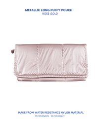 Long Puffy Pouch (Metallic Collection)