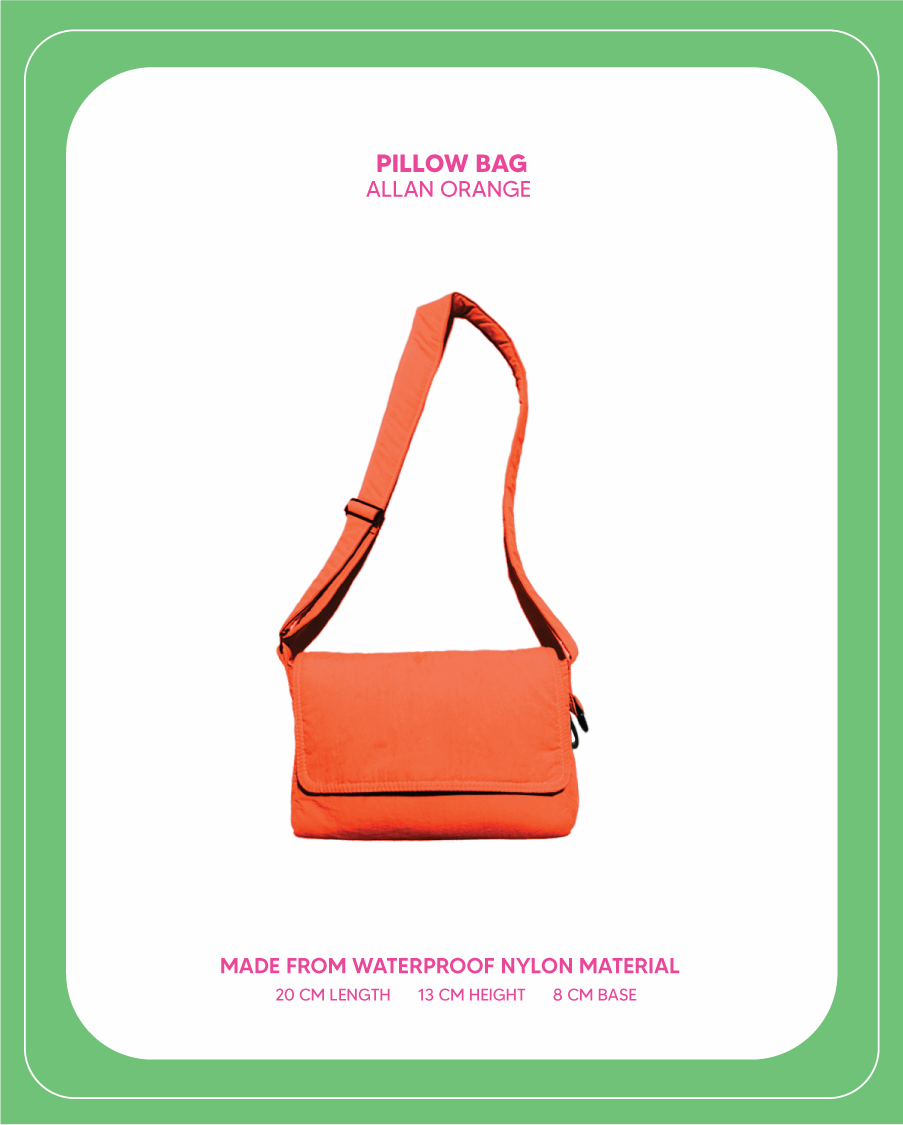 Mini Pillow Bag (Allan Orange) *Limited Barbie Collection*