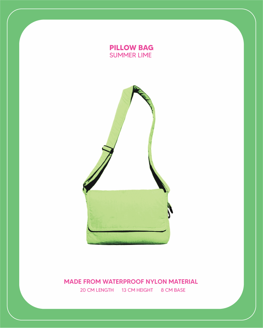 Mini Pillow Bag (Lime Summer) *Limited Barbie Collection*