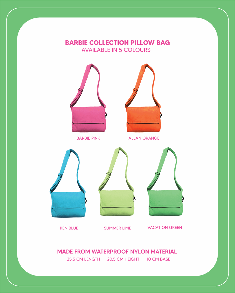 Pillow Bag (Barbie Pink ) *Limited Barbie Collection*