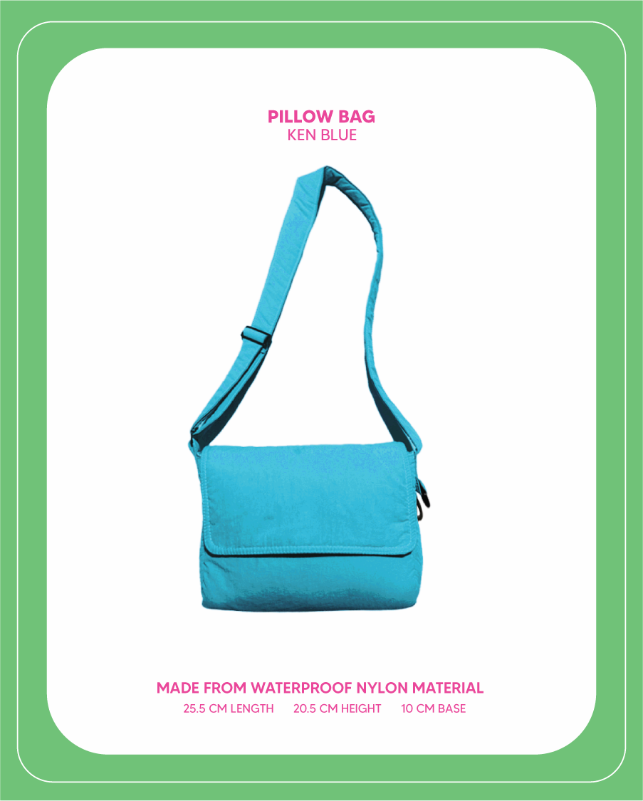 Pillow Bag (Ken Blue ) *Limited Barbie Collection*