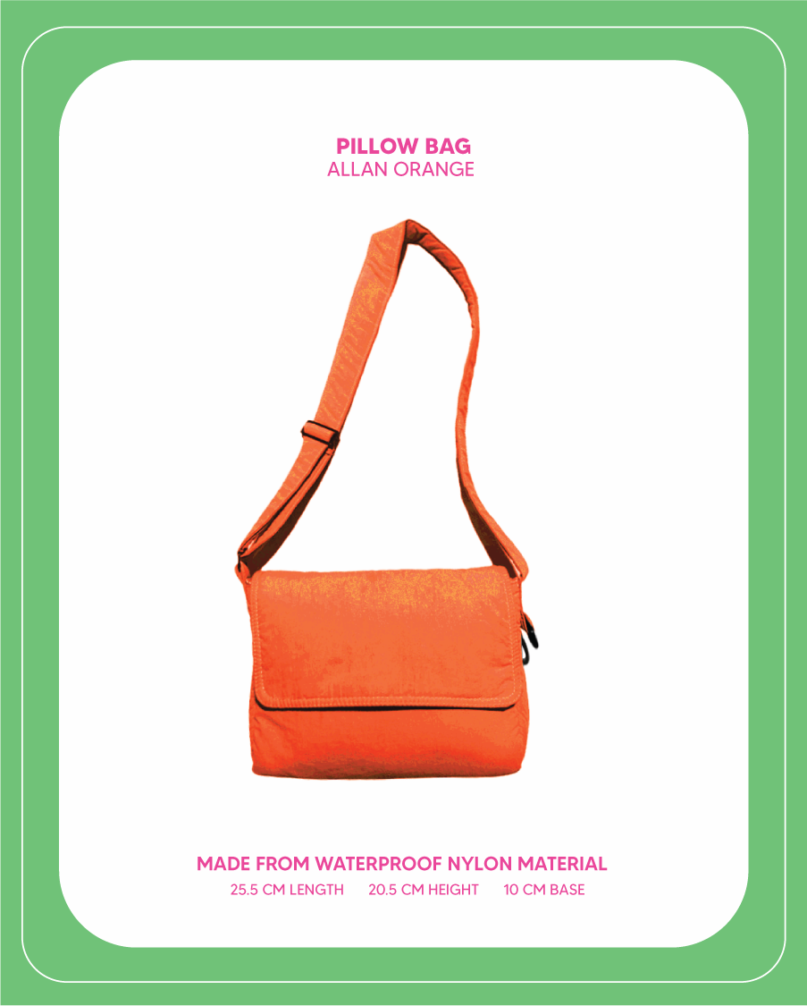 Pillow Bag (Allan Orange) *Limited Barbie Collection*