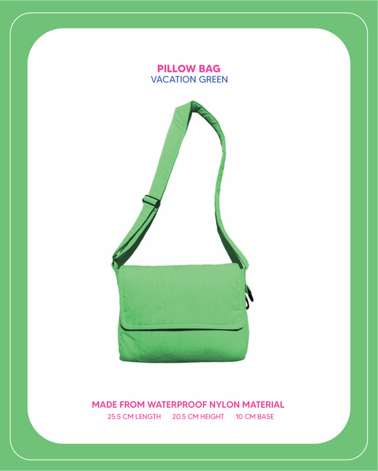 Pillow Bag (Vacation Green) *Limited Barbie Collection*