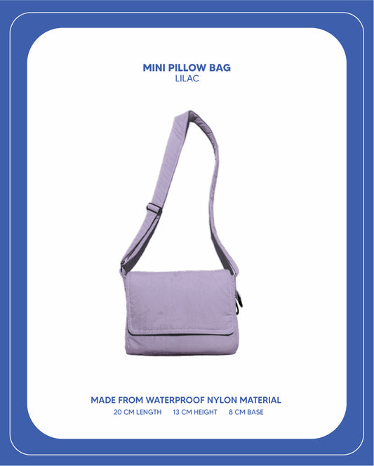 Mini Pillow Bag (Lilac)