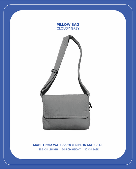 Pillow Bag (Cloudy Grey)