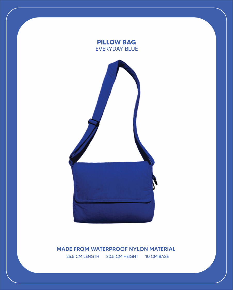Pillow Bag (Everyday Blue)