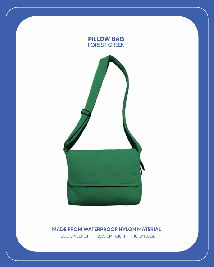 Pillow Bag (Forest Green)