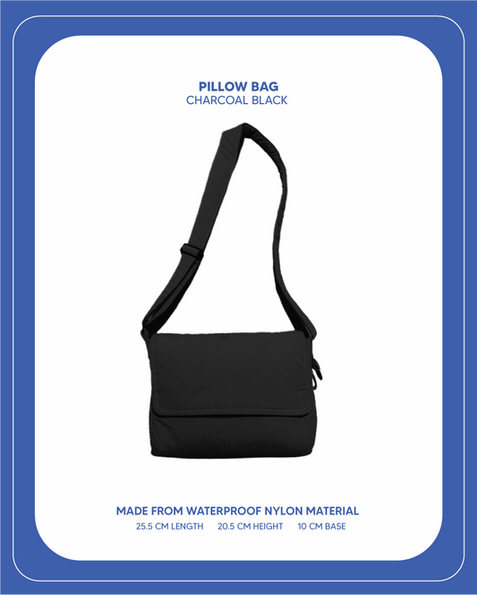 Pillow Bag (Charcoal Black)