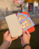 Long Puffy Pouch - Color Block Edition