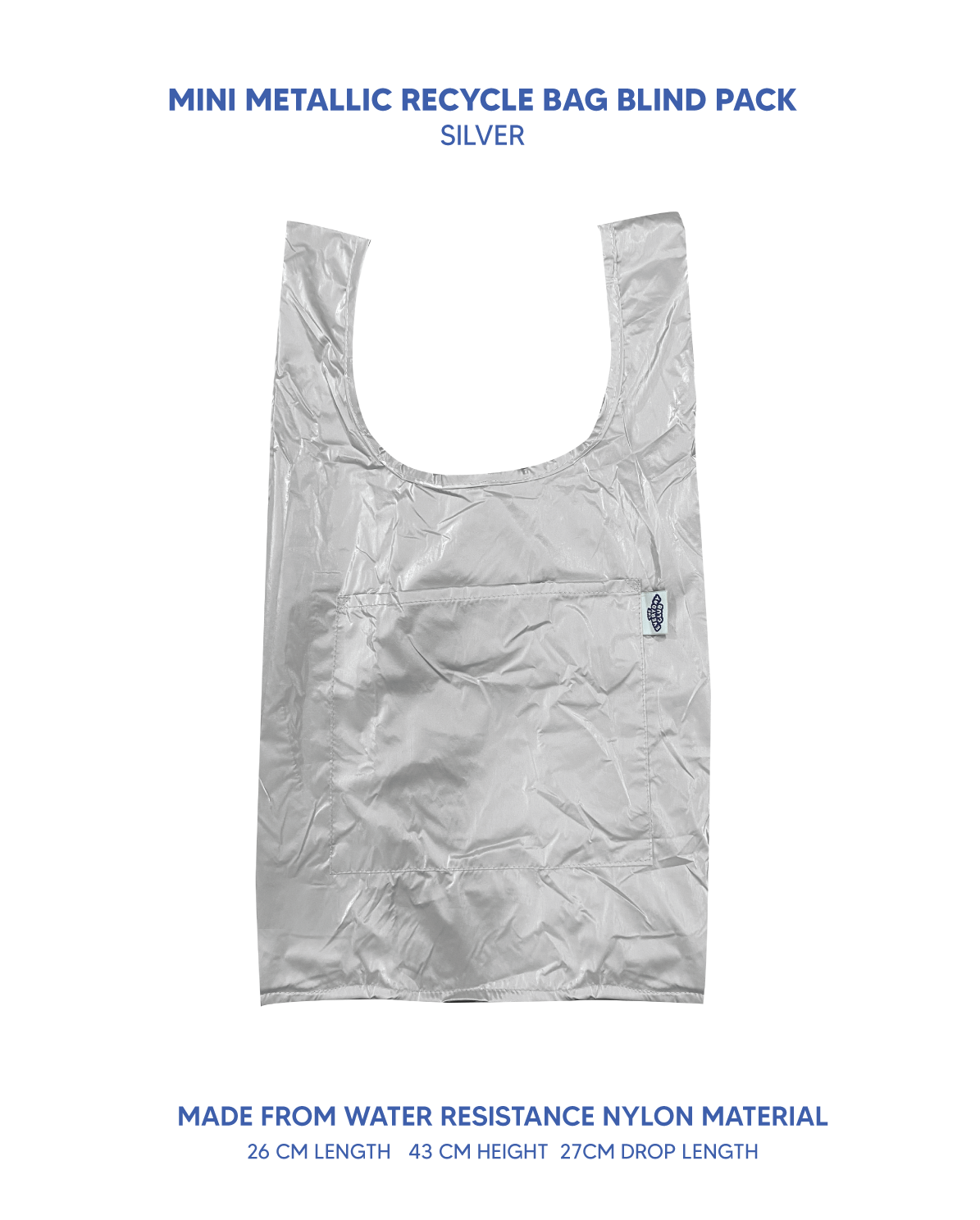 Metallic Recycle Blind Bag (Small)