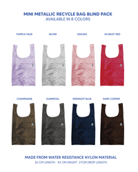 Metallic Recycle Blind Bag (Small)