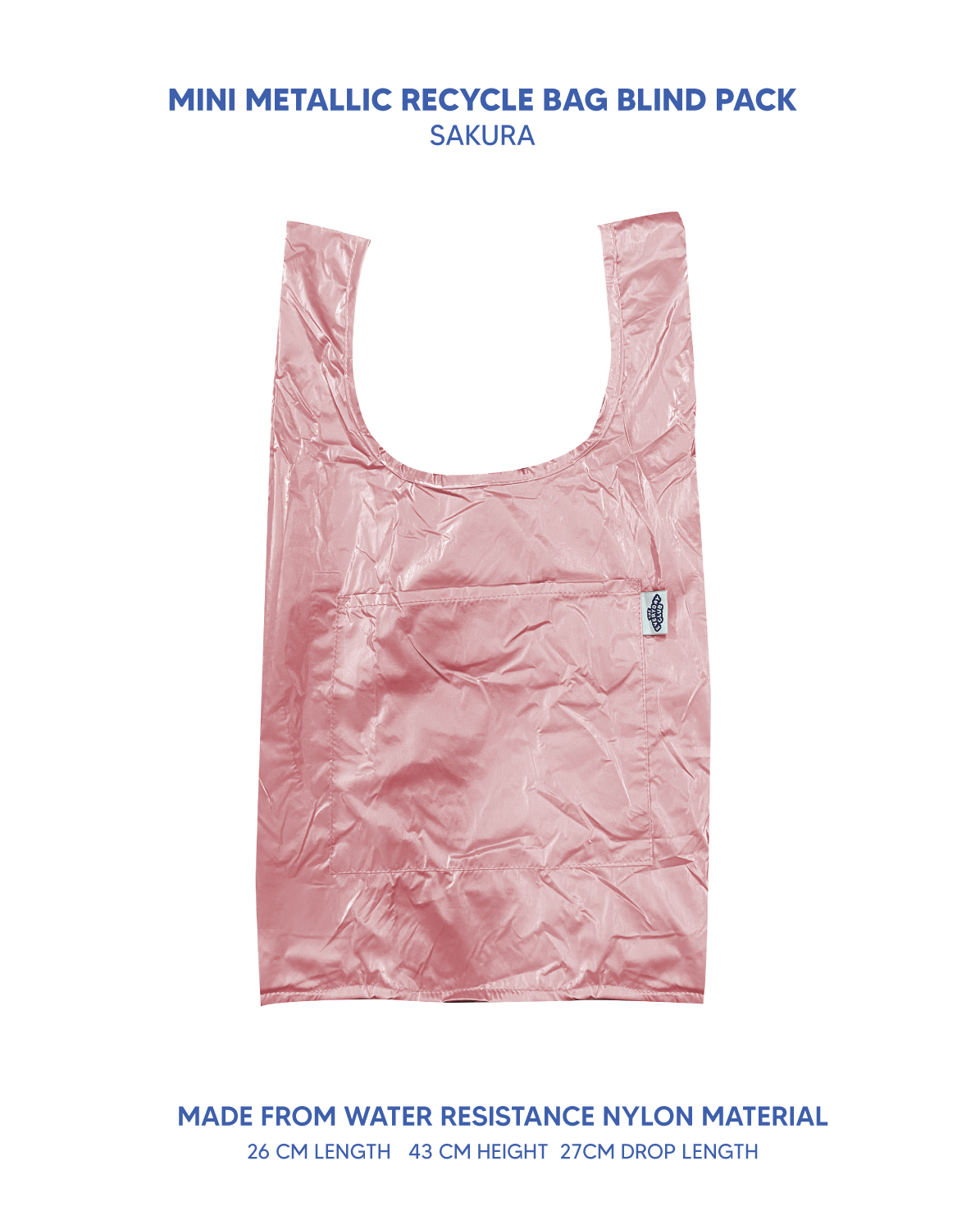 Metallic Recycle Blind Bag (Small)