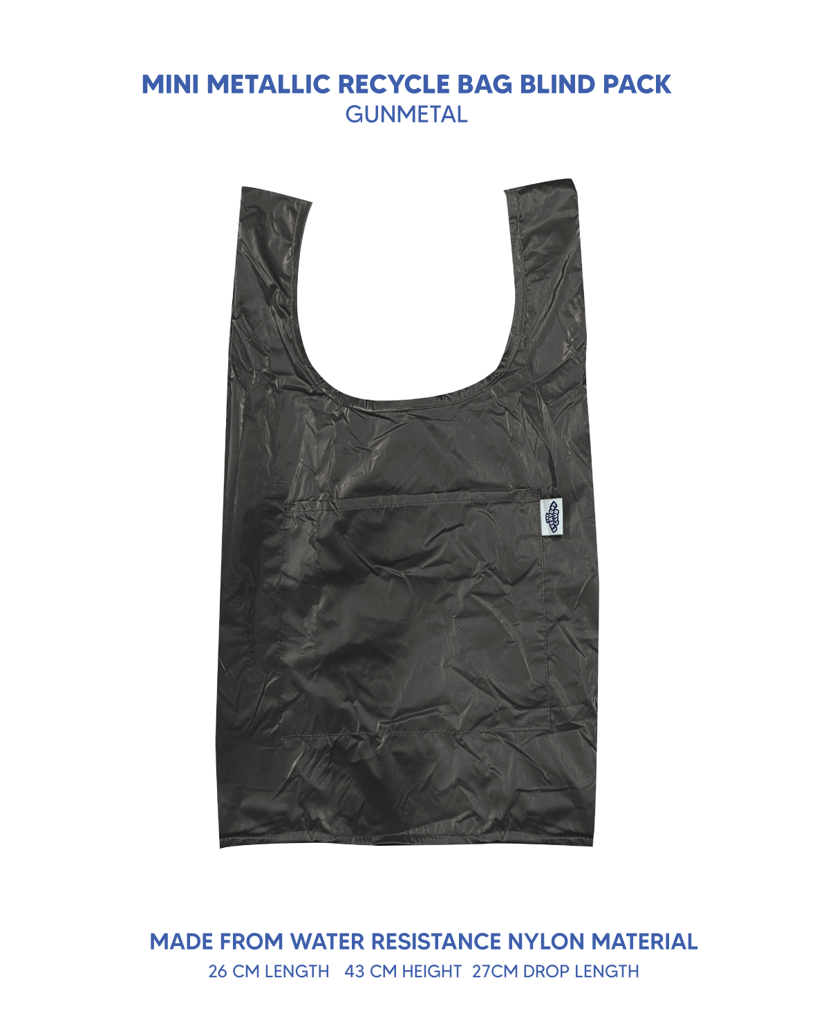 Metallic Recycle Blind Bag (Small)