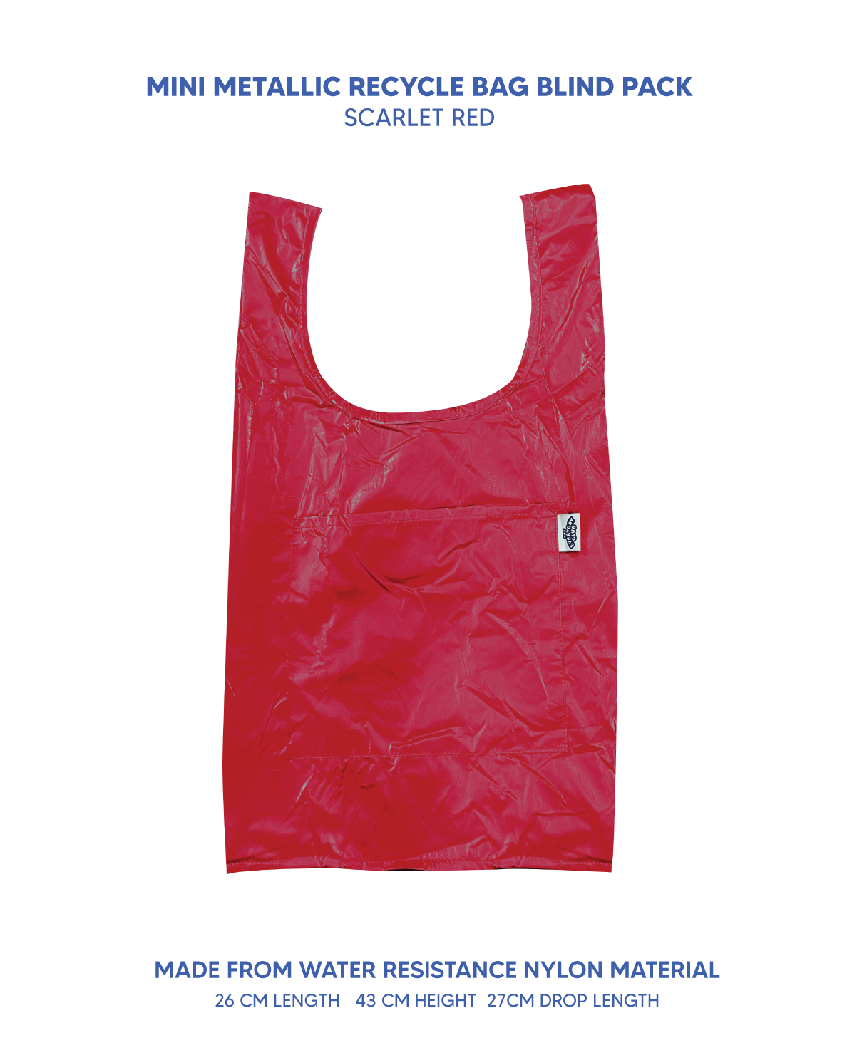 Metallic Recycle Blind Bag (Small)