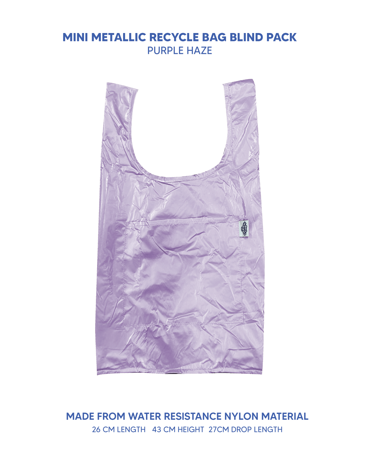 Metallic Recycle Blind Bag (Small)