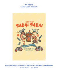 Sabai Sabai A4 Prints
