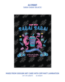Sabai Sabai A3 Prints