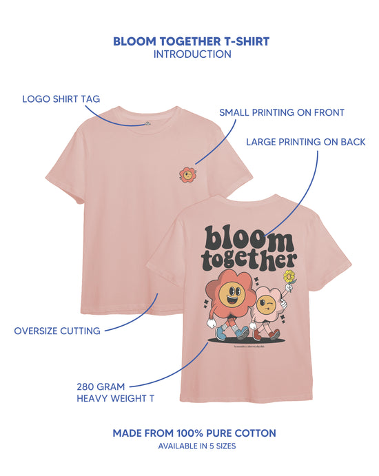 Bloom Together Collaboration Tee