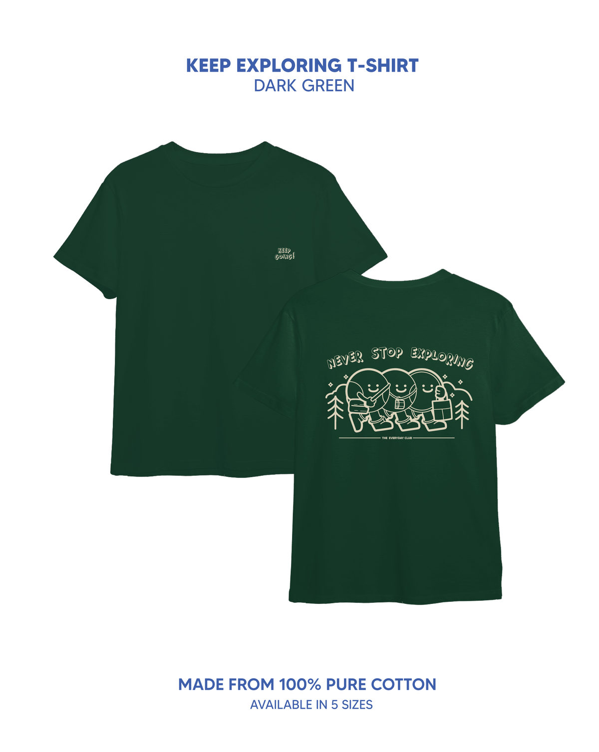 Small / Dark Green