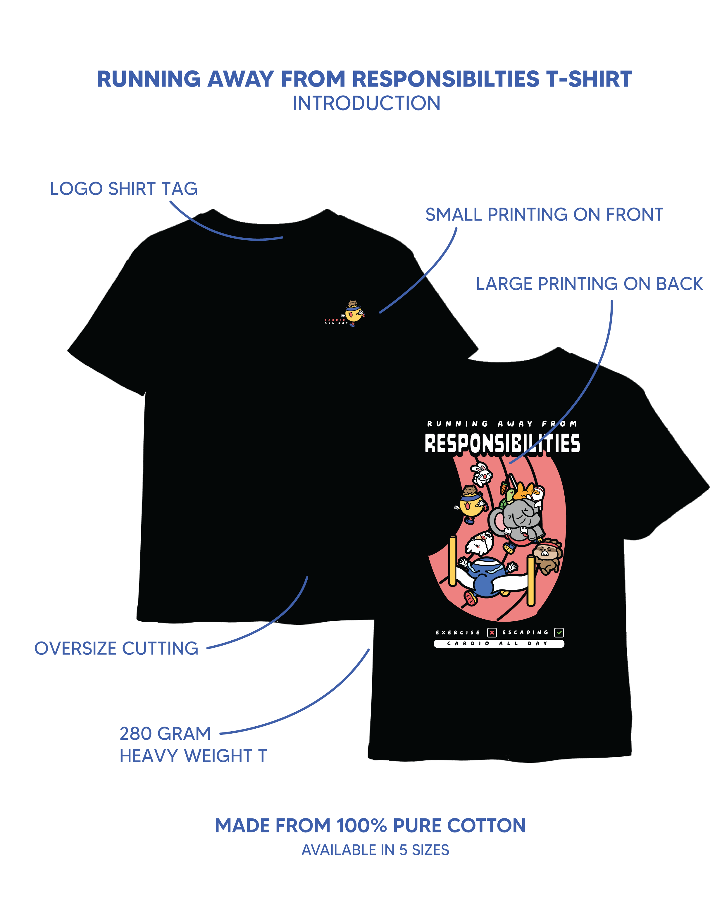 Running Away From Responsibilities Tee