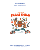 Sabai Sabai Giant Sticker