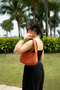 Mini Hobo Bag (Burnt Orange)