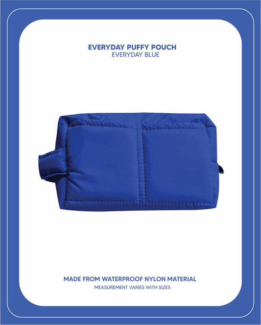 Everyday Puffy Pouch - Everyday Blue