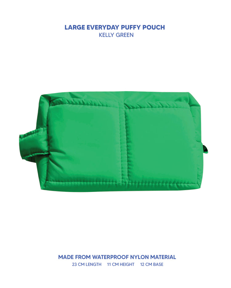 Everyday Puffy Zipped Pouch - Large – THE EVERYDAY CLUB