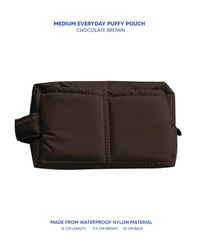 Everyday Puffy Zipped Pouch - Medium