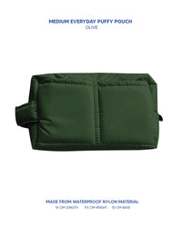 Everyday Puffy Zipped Pouch - Medium