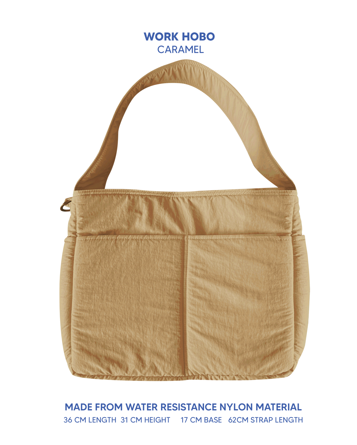 Work Hobo Bag (Short Strap)