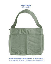 Work Hobo Bag (Short Strap)