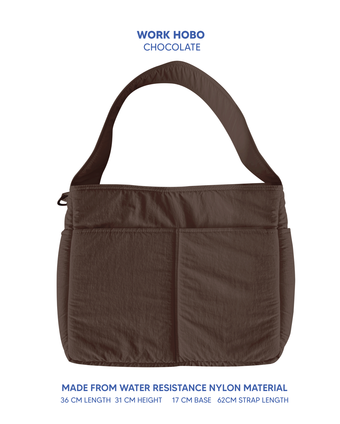 Work Hobo Bag (Short Strap)