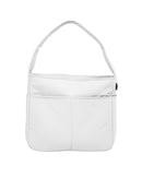 Work Hobo Bag - Short Strap (Egg White)