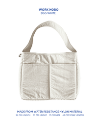 Work Hobo Bag (Short Strap)