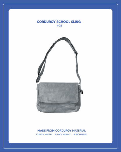 Corduroy Series - Mini/School Sling #06