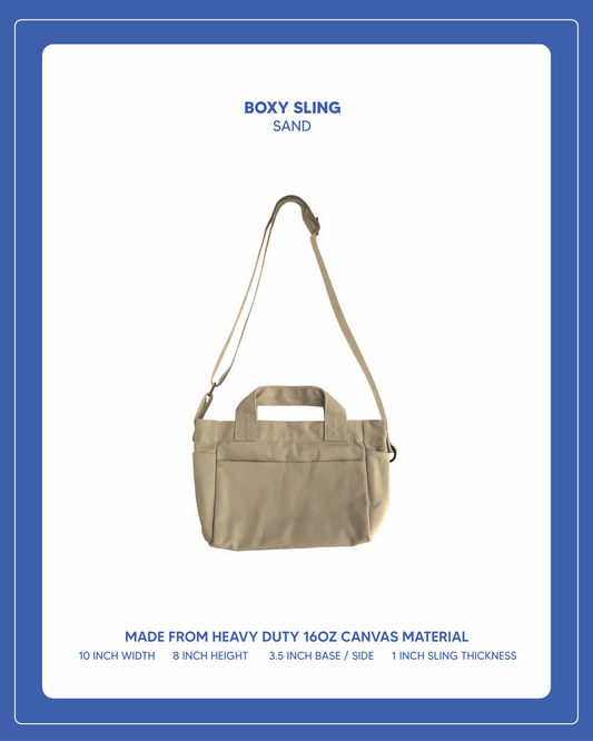 Boxy Sling - Sand